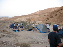 Tent-setting-up