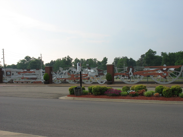 Little Rock Train Depot Fence