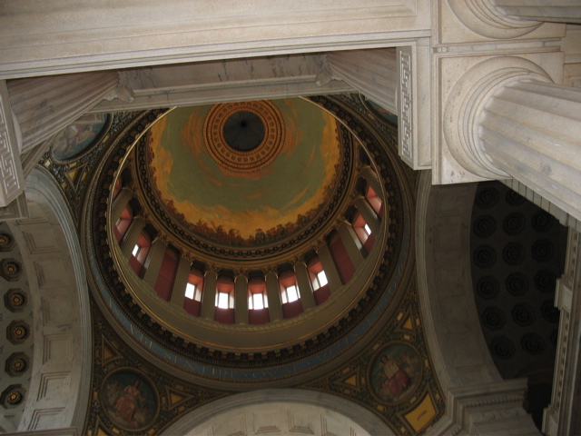 Inside Rotunda of Providence Capitol Building