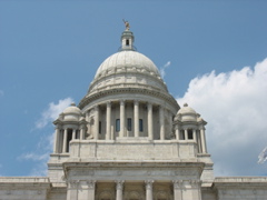 Capitol Dome of Providence (Close-up)