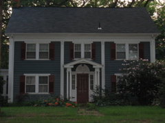 House across the street from Suzanne's