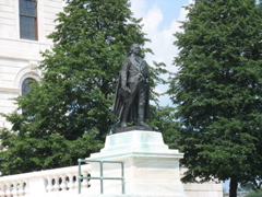 Statue of Nathaniel Greene at the Providence Capitol