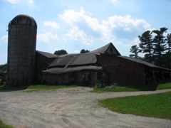 A dilapidated barn in Pittsfield, MA