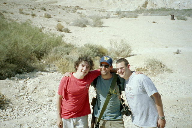 Nathan, Itzik, Josh at Metal Well