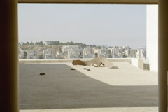 A sculpture at Yad Vashem