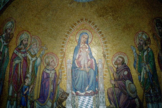 Mosaic in Mary-Church