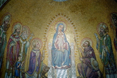 Mosaic in Mary-Church