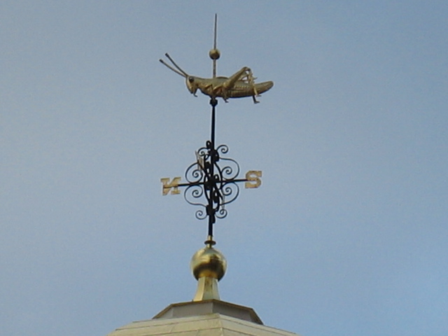 Grasshopper atop Faneuil Hall