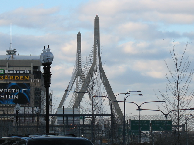 Boston Suspension Bridge