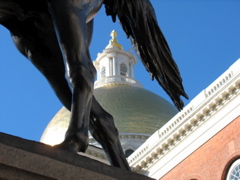 The Dome and the horse