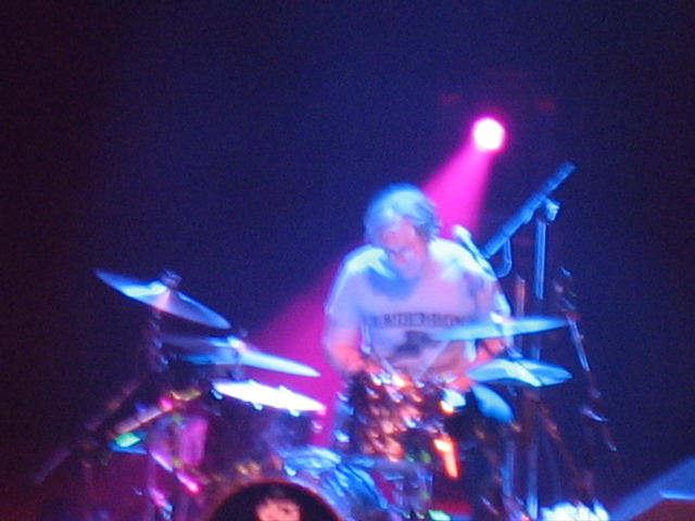 Ben's drummer drums