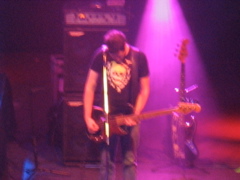 Ben's bassist plays