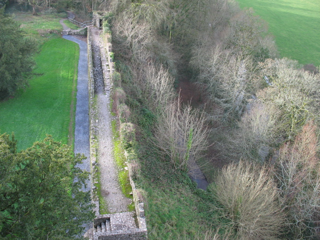 The ramparts, from the top of the castle