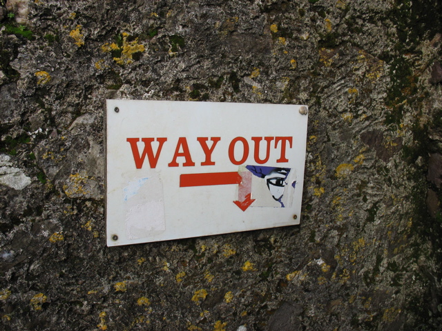 Way out