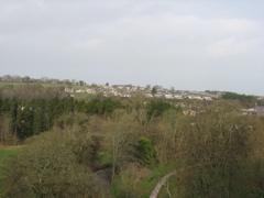 The town of Blarney, from Blarney Castle