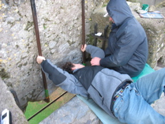 I kiss the Blarney Stone!