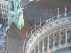 Lots of flags on County Hall