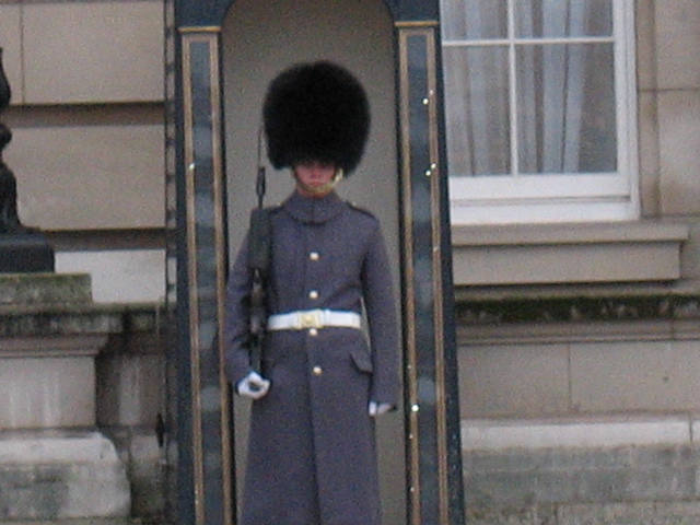 Guard at Buckingham Palace