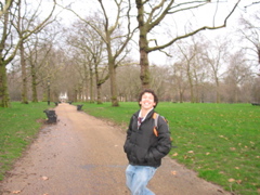Daniel loves the Green Park