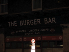 Burger Bar in Galway...