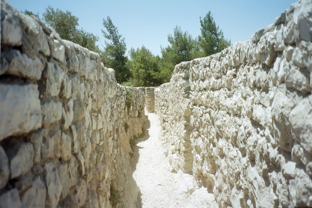 Ammunition Hill Trenches