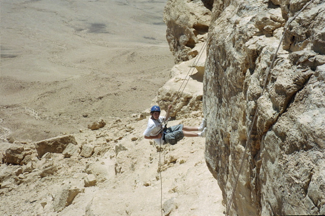 Nathan Rappelling