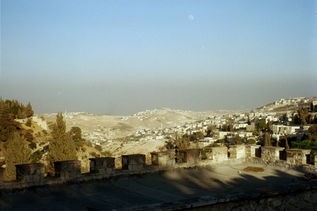 Outside of Jerusalem from Yemin Moshe