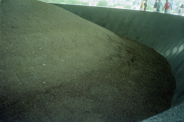 Ashes in Memorial at Majdanek