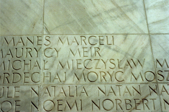 Umschlagplatz Memorial in Warsaw (Meir)