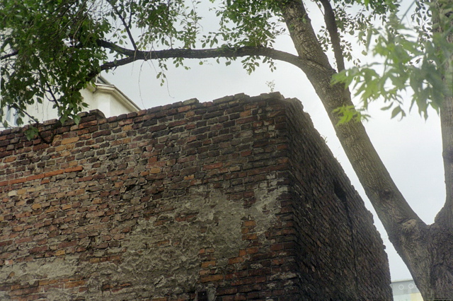 Top of Warsaw Ghetto Wall