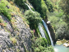 The waterfall