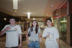 Fletcher, Lexie, Daniel at Galleria