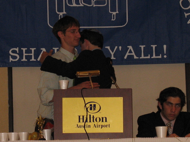 Nathan and Joel Hug