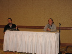 Jason and Allison at Senior Speeches