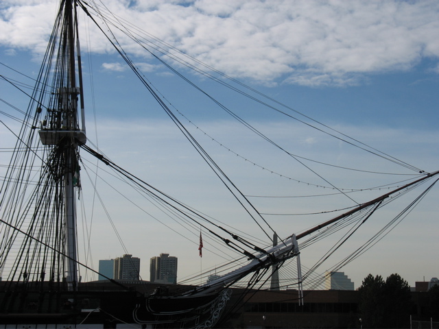 USS Constitution Mast