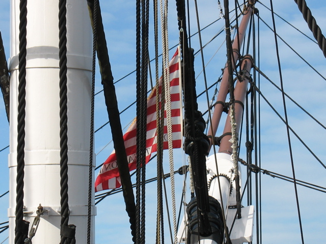 Flag and Ropes